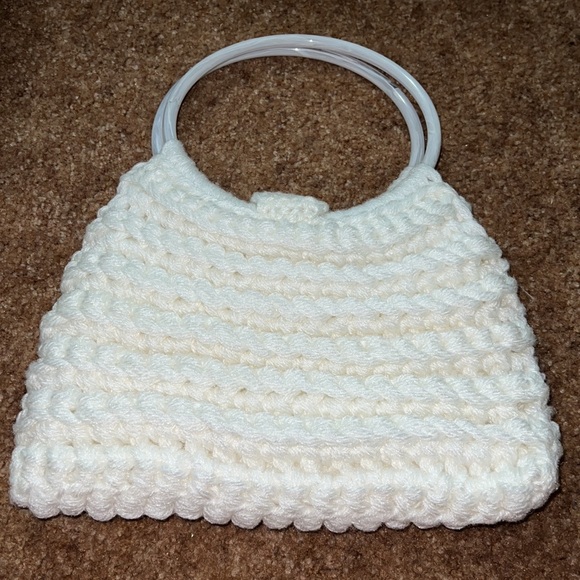 Vintage Crocheted handbag - Picture 4 of 7